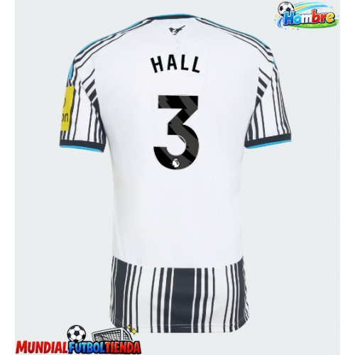 Camiseta Newcastle United Lewis Hall #3 Primera Equipación Replica 2026-27 mangas cortas